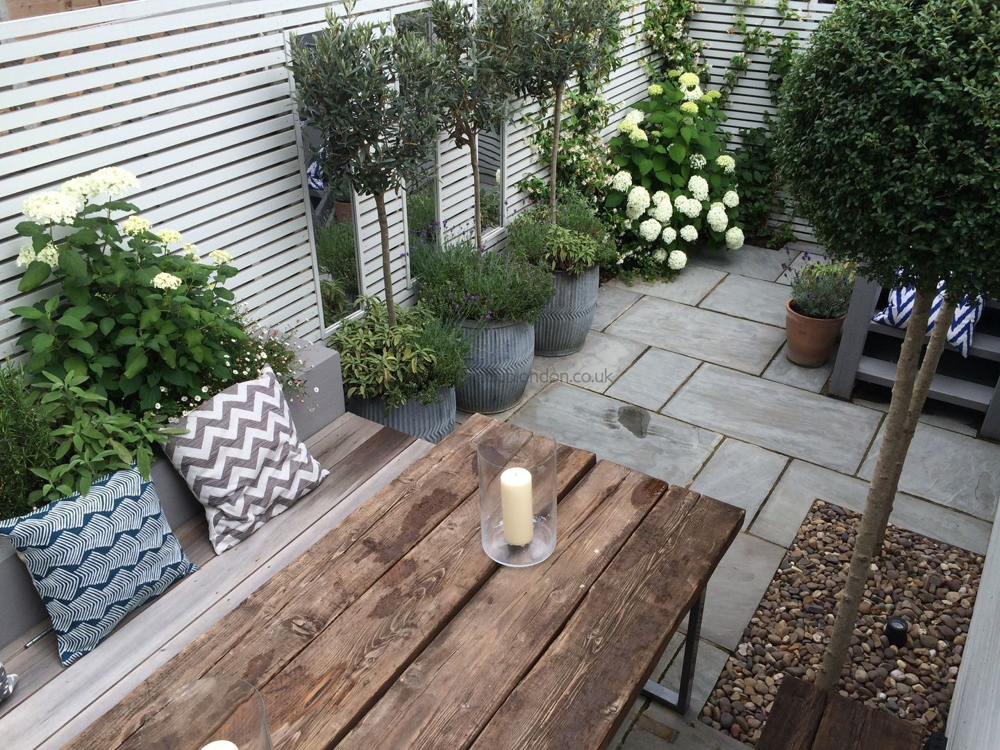 Slim & Subtle Rear Garden homify Jardin moderne