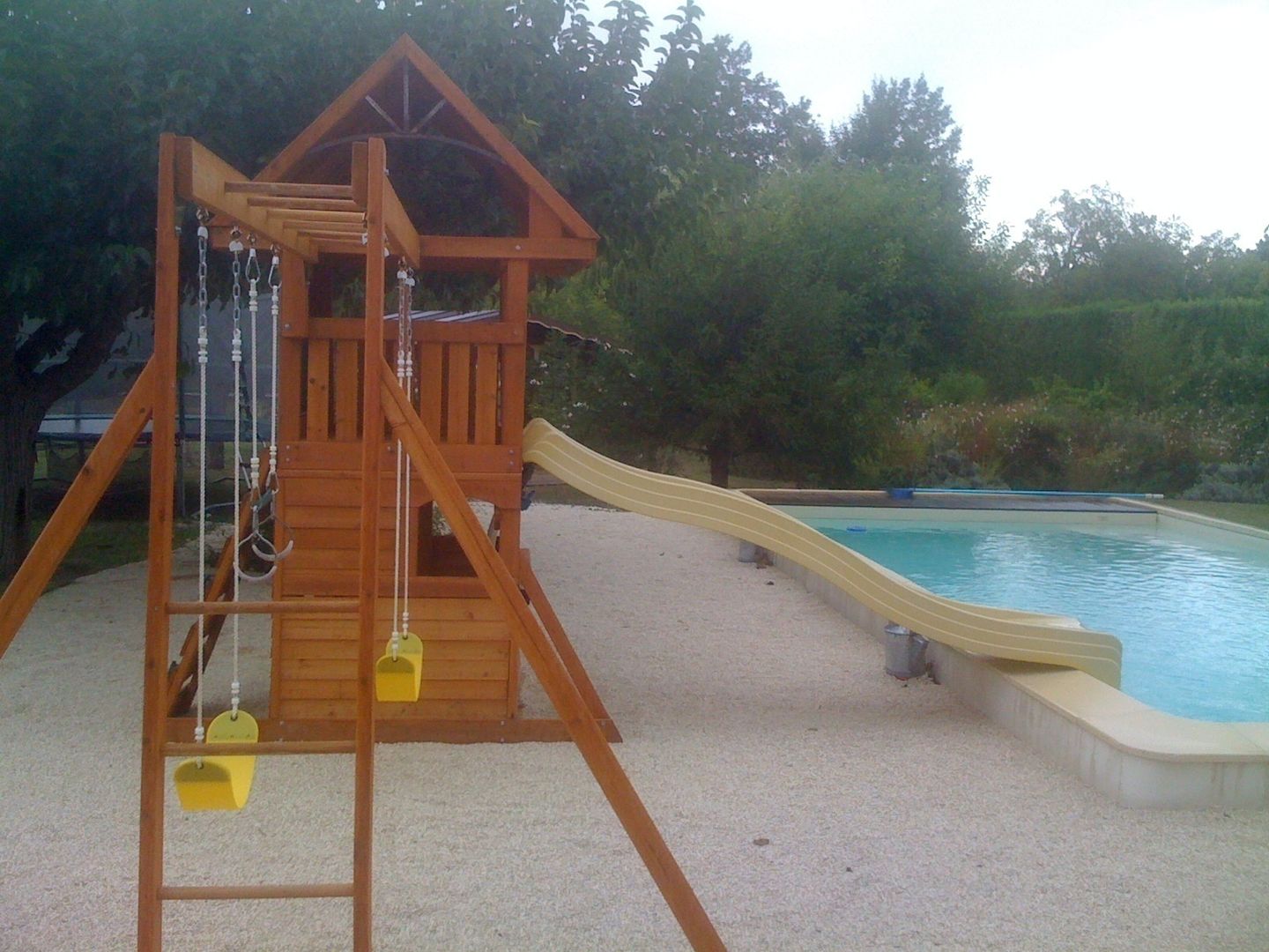 Pool Side Climbing Frame Selwood Products Ltd สวน