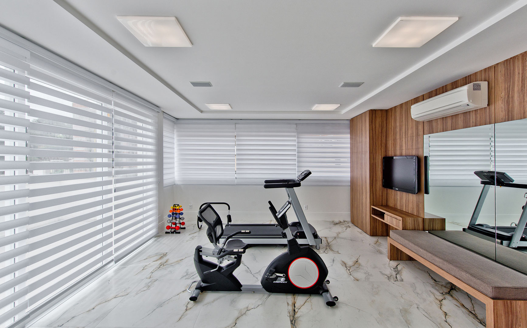 Fitness Espaço do Traço arquitetura Ginásios modernos