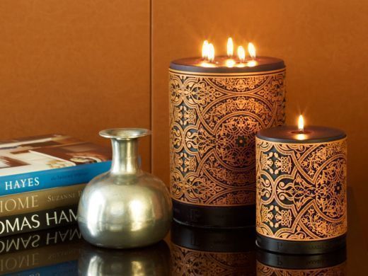 Middle Eastern, Moorish, Asian designer candles Parable Designs Ltd Case in stile asiatico Accessori & Decorazioni
