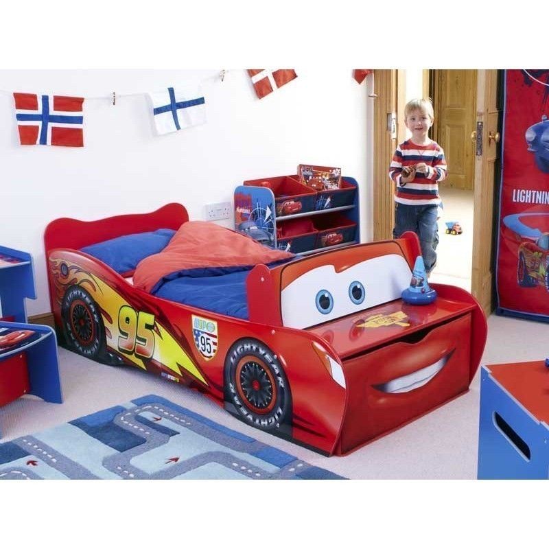 Cama coche Cars 140 x 70 cm homify Recámaras para niños