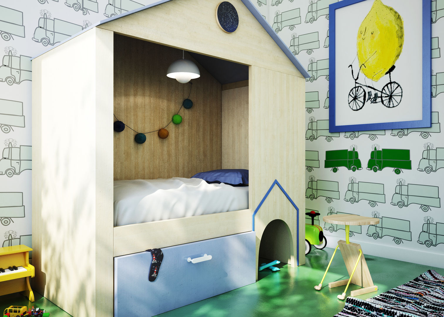 Wallpaper Ilomas Humpty Dumpty Room Decoration Nursery/kid’s room