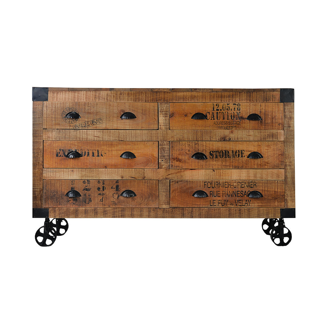 Gorgeous Kitchen and Bar Trolleys, The Yellow Door Store The Yellow Door Store Rustic style dining room Wine racks