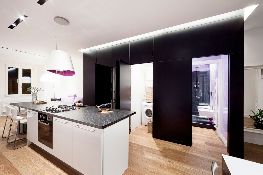 cucina 23bassi studio di architettura Cucina minimalista