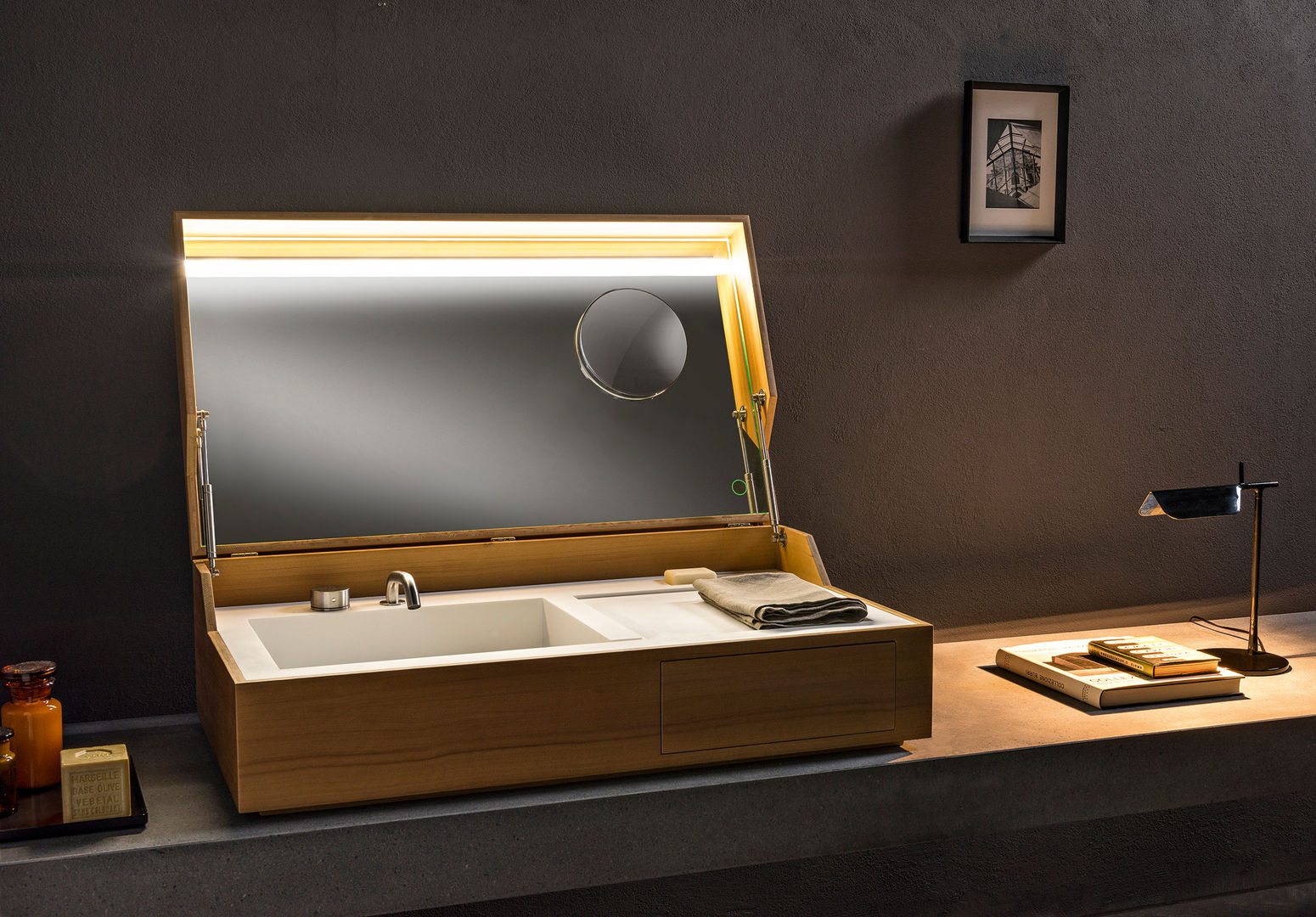 HIDDEN, Giulio Gianturco Giulio Gianturco Kamar Mandi Minimalis Sinks