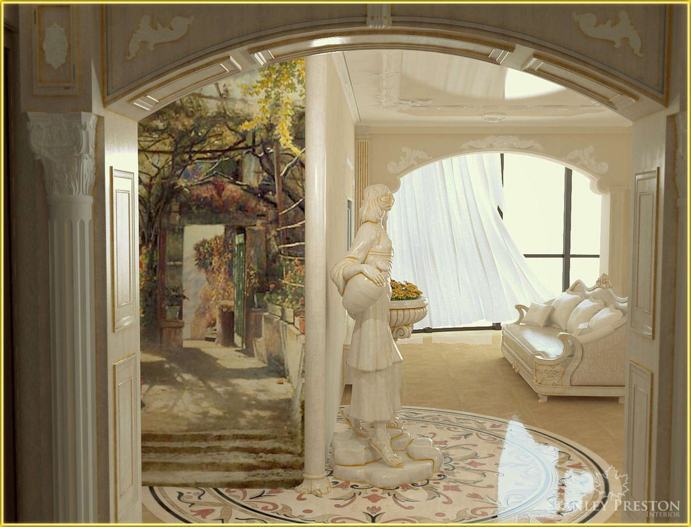 Веллер Хаус, Stanley Preston Interior Stanley Preston Interior Salones de estilo clásico
