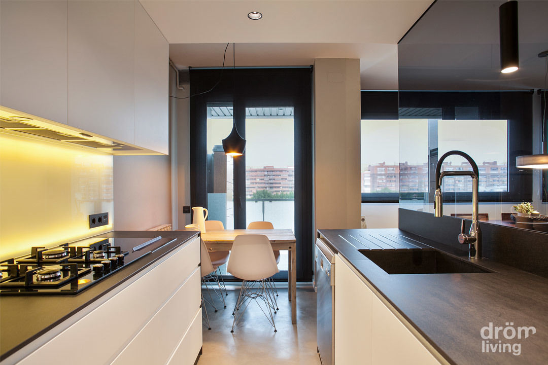 Poble Nou, Dröm Living Dröm Living Modern kitchen Cabinets & shelves