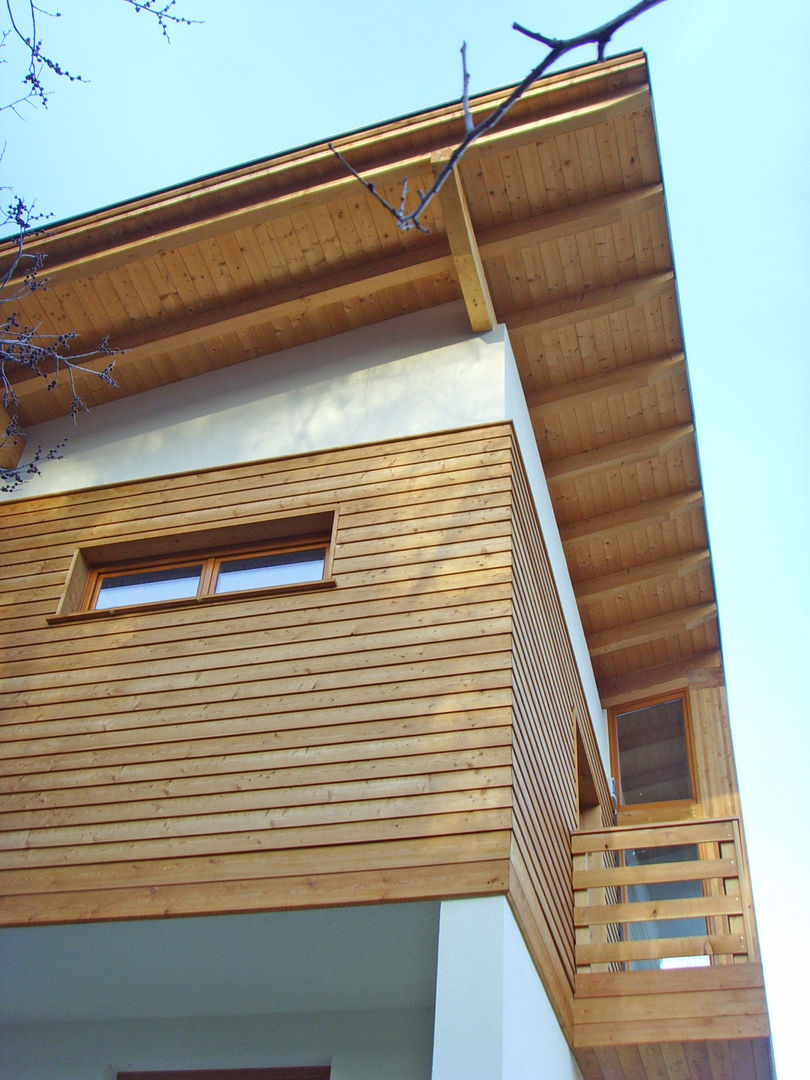Villa in legno ad Aosta (AO), Eddy Cretaz Architetttura Eddy Cretaz Architetttura Moderne Häuser