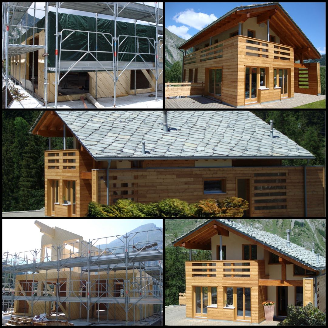 Villa in legno a La Thuile (AO), Eddy Cretaz Architetttura Eddy Cretaz Architetttura