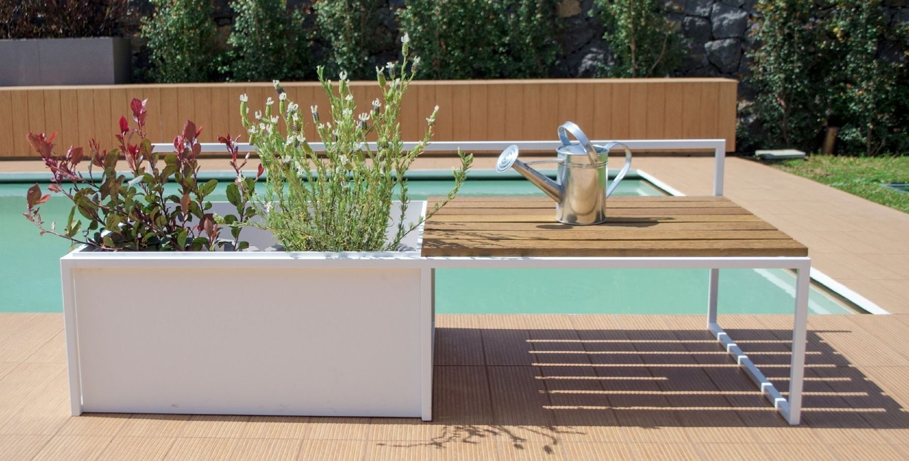 PLANTER BENCH D'Arrigo External Design Modern garden Furniture