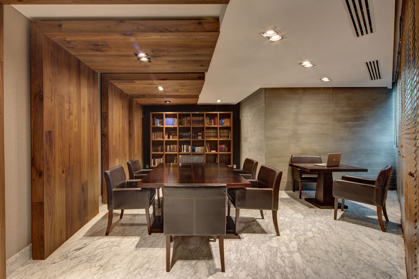 Biblioteca, IDEA ARQUITECTURA IDEA ARQUITECTURA Modern dining room