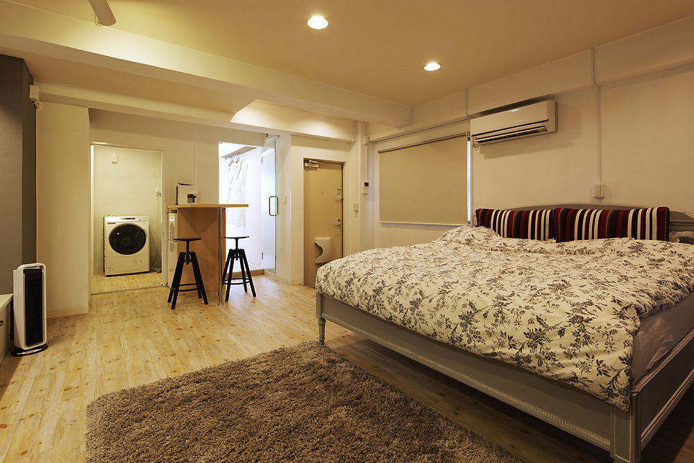 秋葉原リノベーション, 有限会社タクト設計事務所 有限会社タクト設計事務所 Asian style bedroom
