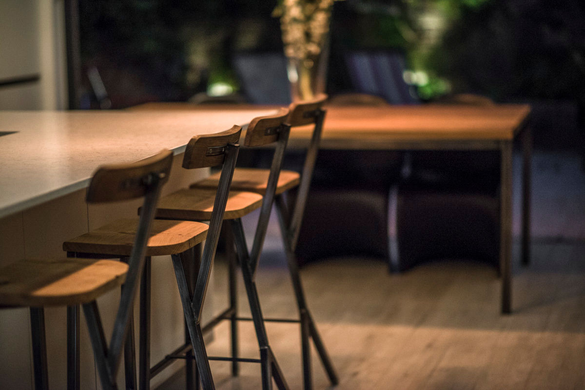 Kitchen Bar Stool, One Off Oak Limited One Off Oak Limited Dapur Klasik Tables & chairs