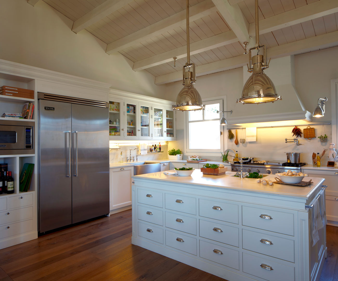 Cocina de estilo americano , DEULONDER arquitectura domestica DEULONDER arquitectura domestica Dapur Modern