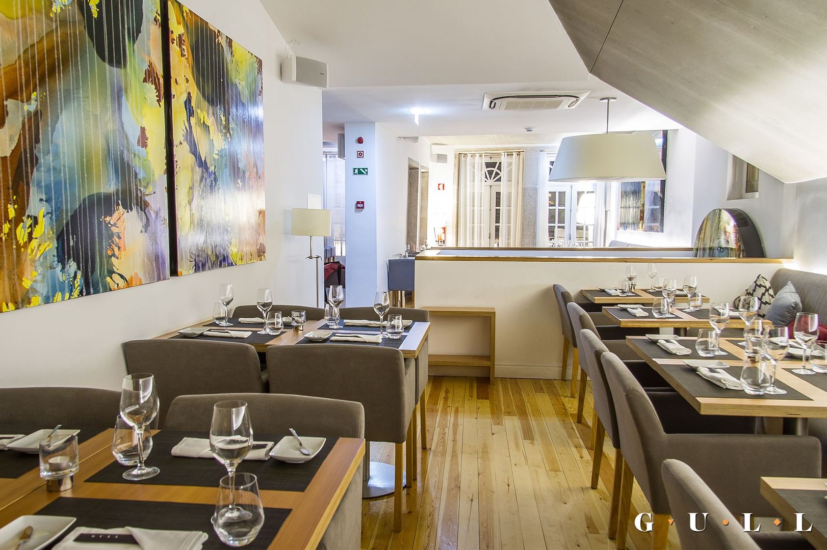 GULL RESTAURANTE PORTO, Filipa Cunha Interiores Filipa Cunha Interiores 상업공간 레스토랑