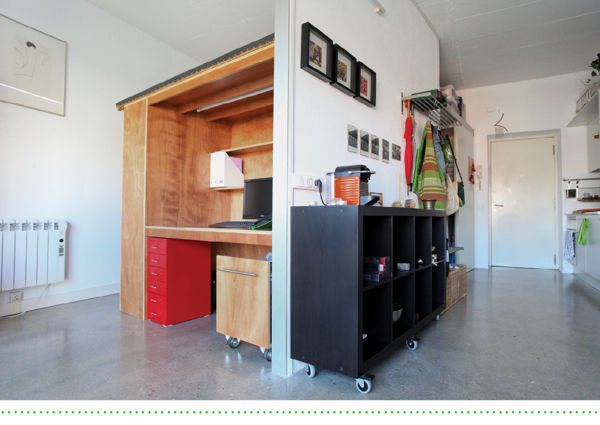 Loft en Les Corts (37m2), Brigitte Hübner Brigitte Hübner Bedroom