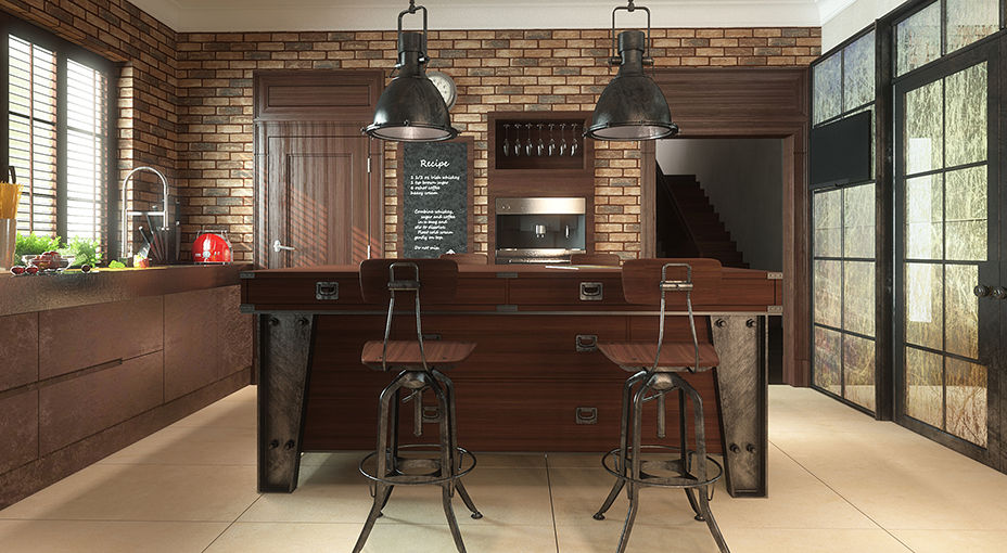 homify Industrial style kitchen