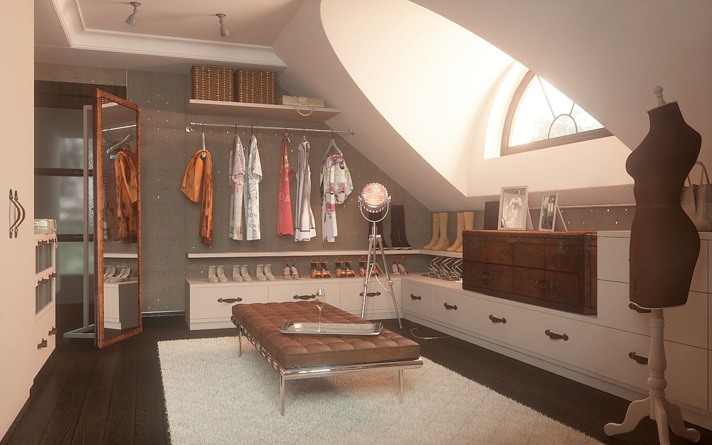 homify Closets de estilo industrial