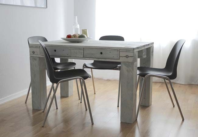 Paletta Esstisch "Shanghai", Paletta Paletta Industrial style dining room Wood Wood effect Tables