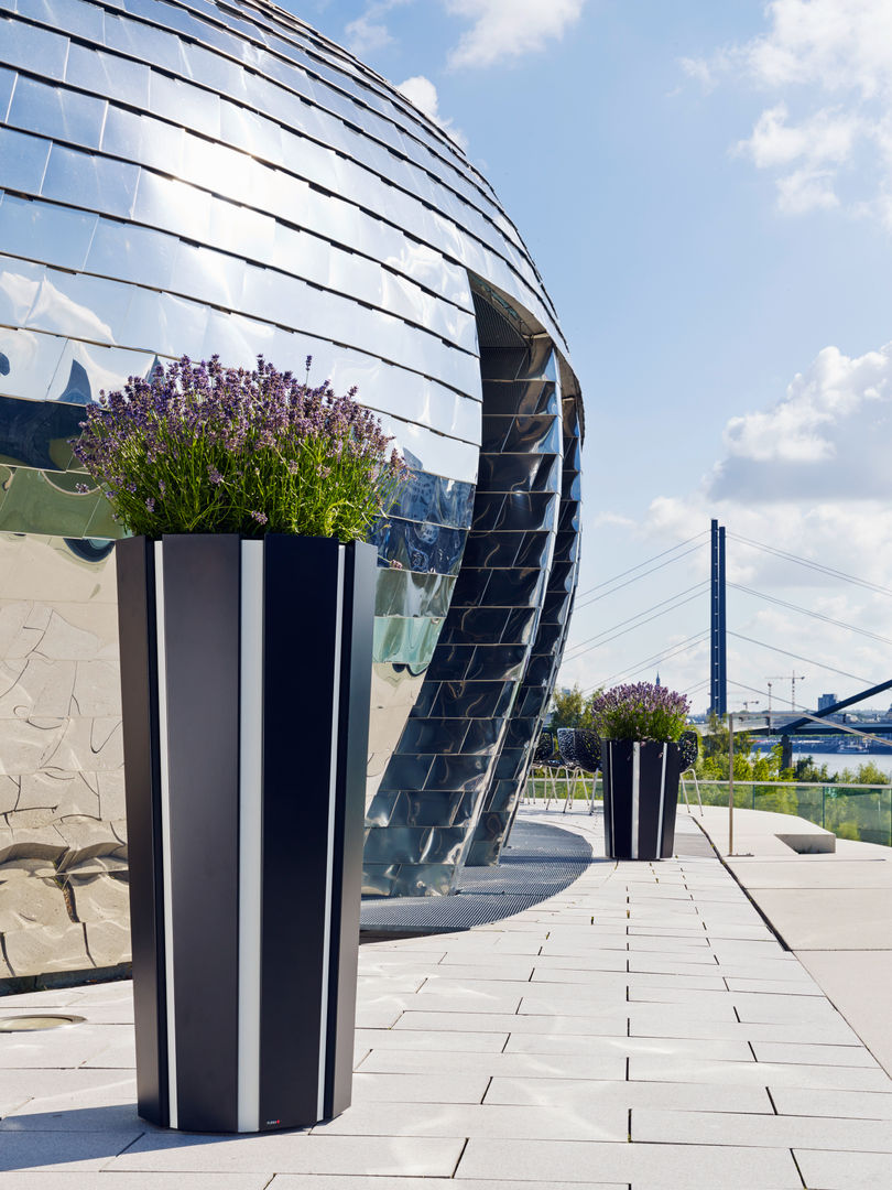 Bacs & Jardinières, Vue Jardin Vue Jardin Modern Garden Aluminium/Zinc Plant pots & vases