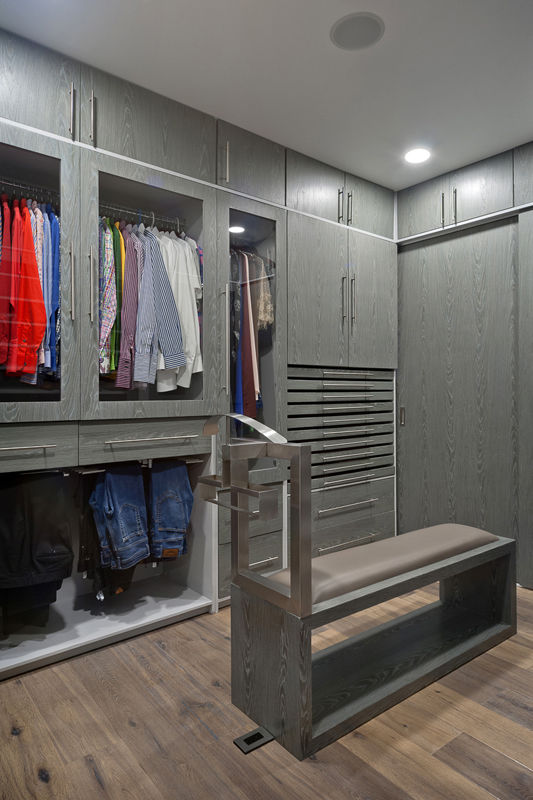 DEPARTAMENTO EN CUERNAVACA, HO arquitectura de interiores HO arquitectura de interiores Modern style dressing rooms