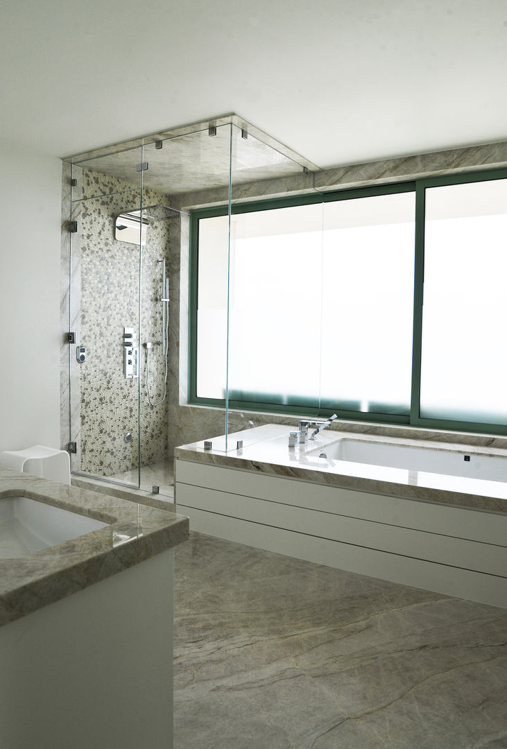Malibu Decor by Erika Winters Inc. Design, Erika Winters® Design Erika Winters® Design Phòng tắm phong cách hiện đại