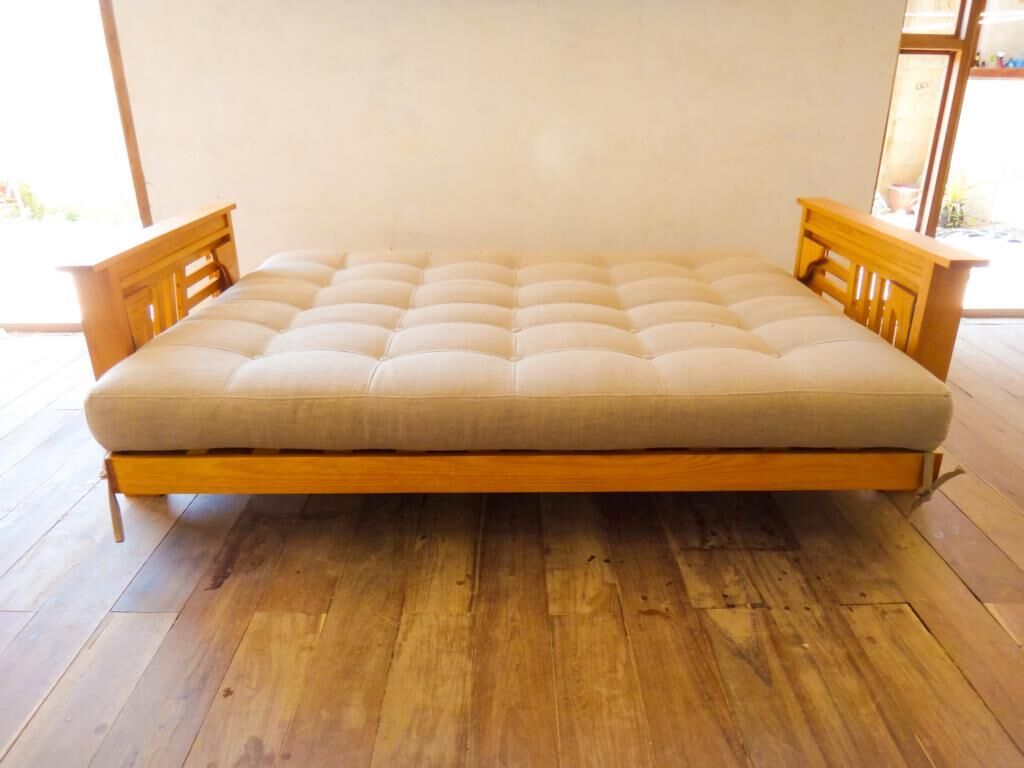 Sofá cama de 3 posiciones, Natureflow® Natureflow® Salas de estilo rural Sofás y sillones