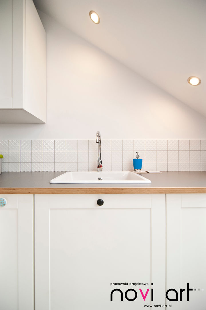 homify Cucina in stile scandinavo MDF