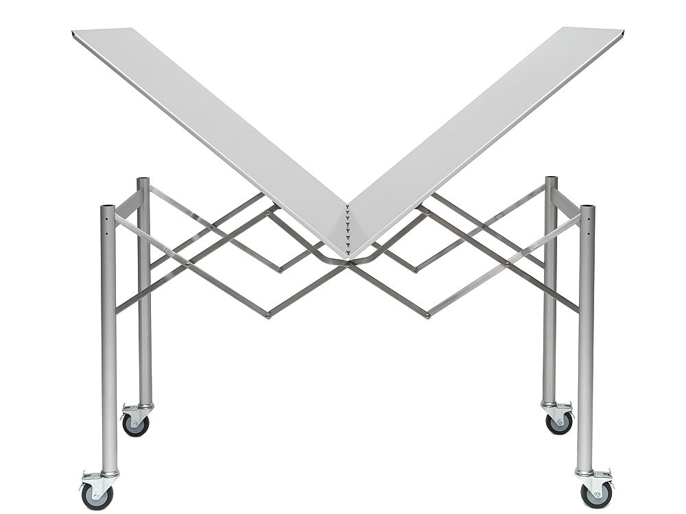 Scheren-Tisch, Thut Möbel AG Thut Möbel AG Ruang Makan Modern Aluminium/Seng Tables