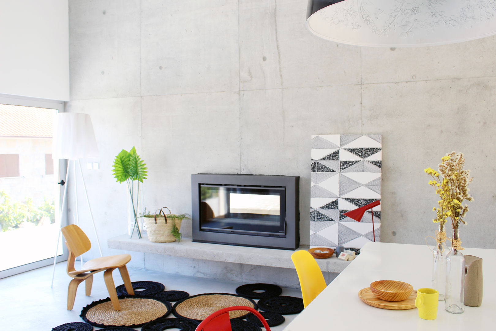 Casa P+F homify Salas de estar modernas