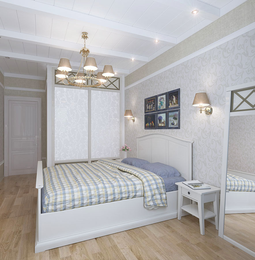 Коттедж в деревне Молчаны, Design Rules Design Rules Country style bedroom