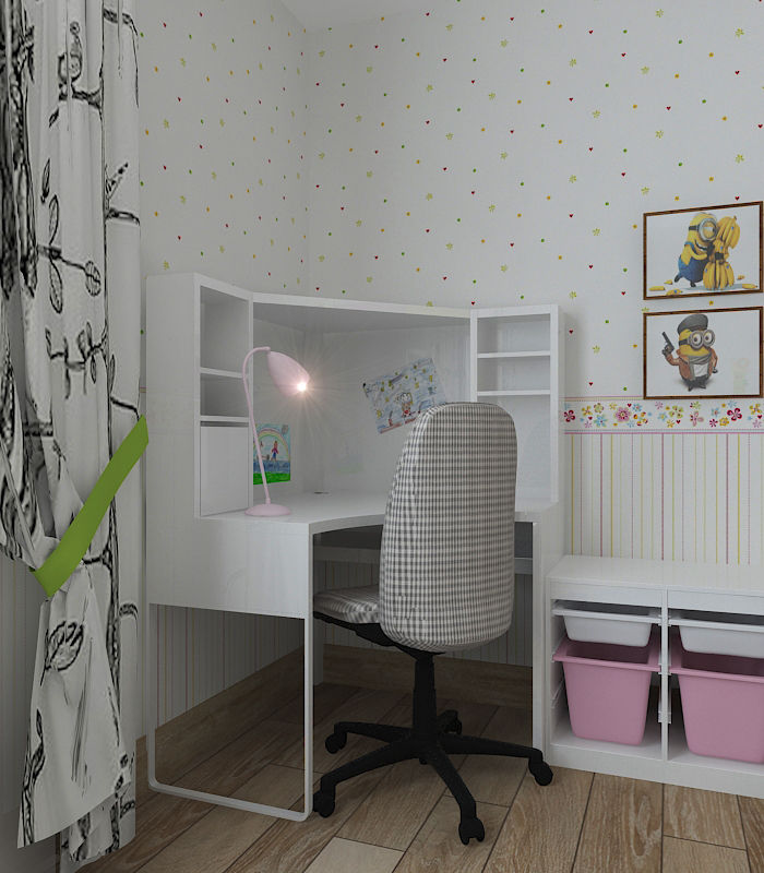 Коттедж в деревне Пирогово, Design Rules Design Rules Dormitorios infantiles