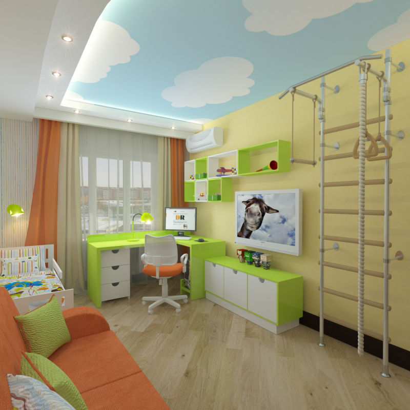 Трехкомнатная квартира, Design Rules Design Rules Dormitorios infantiles