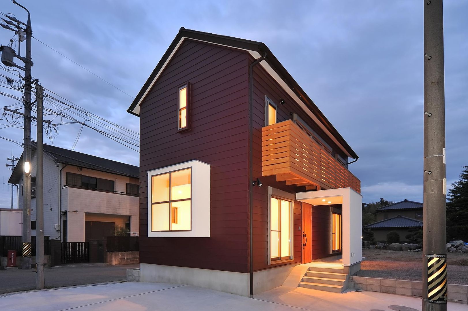 上津部田の家1, 若山建築設計事務所 若山建築設計事務所 Modern houses Metal