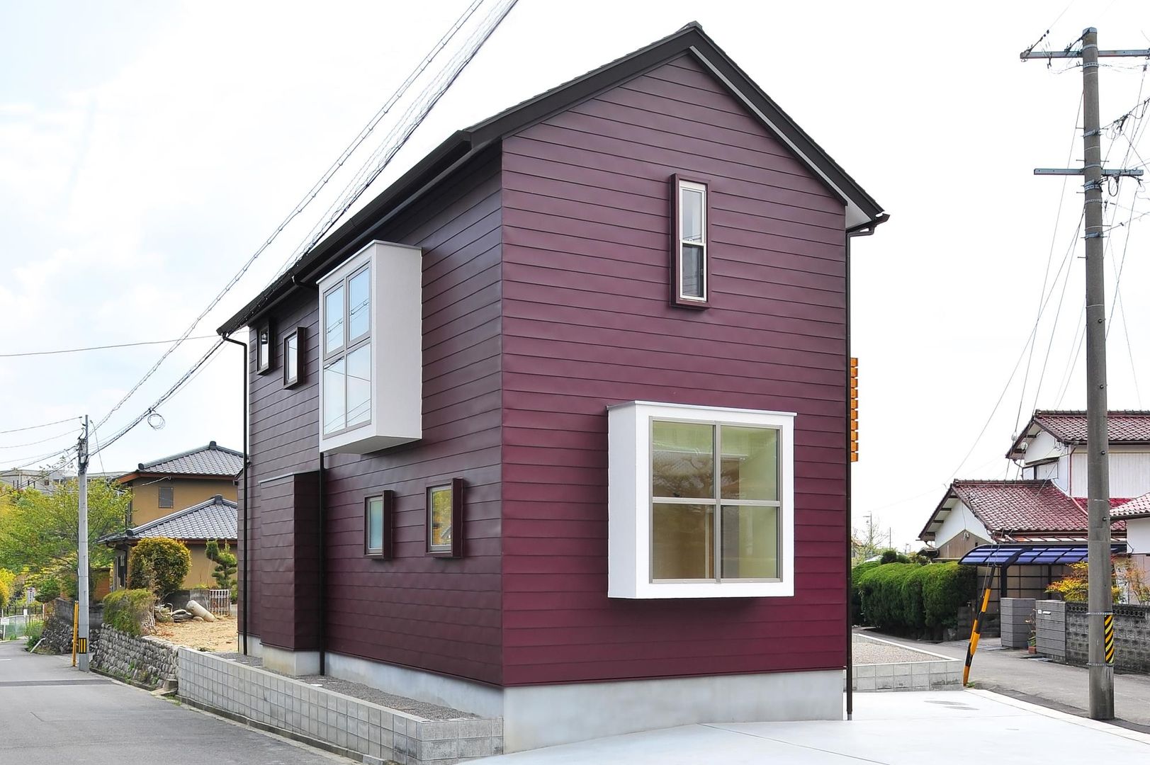 上津部田の家1, 若山建築設計事務所 若山建築設計事務所 Modern houses Metal