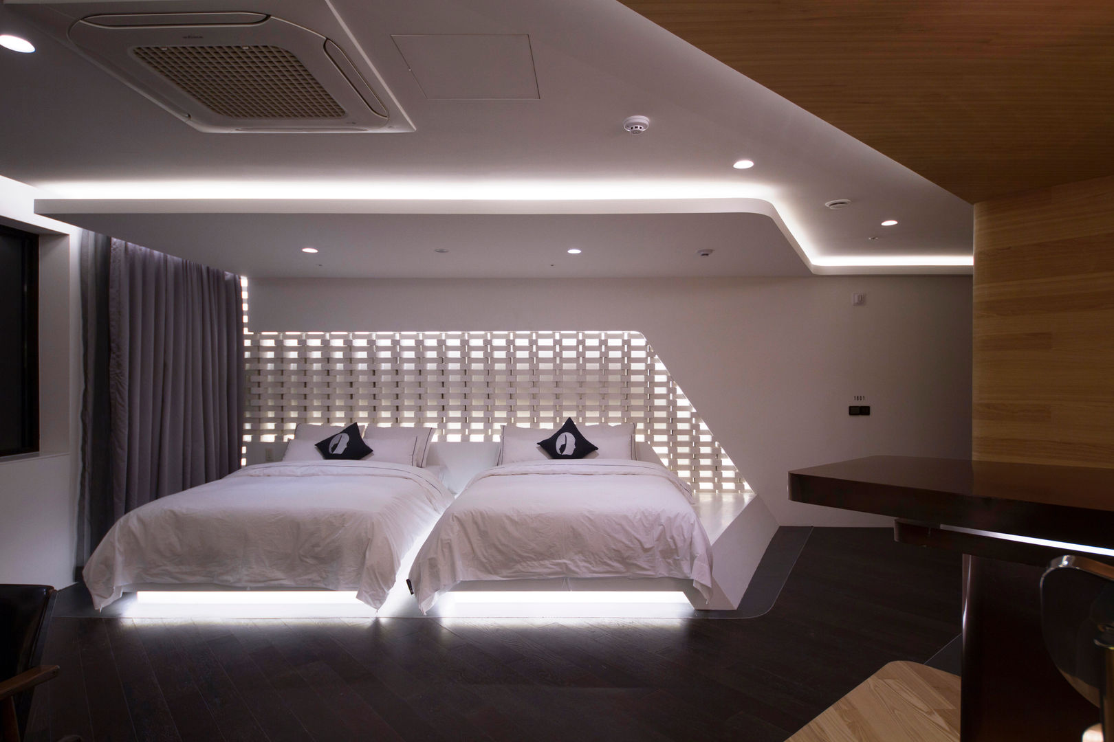 Lounge_17, Seungmo Lim Seungmo Lim Спальня в стиле модерн Мрамор