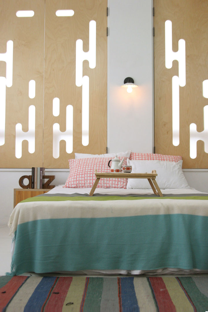 벨라스완 벽등, 까사라이트 까사라이트 ミニマルスタイルの 寝室 照明
