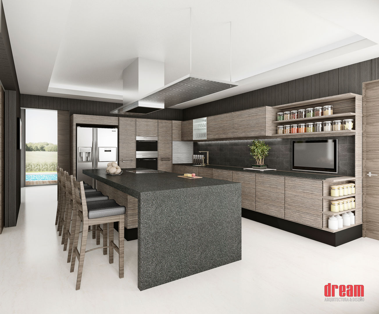 Cocina Estudio Meraki Cocinas de estilo moderno