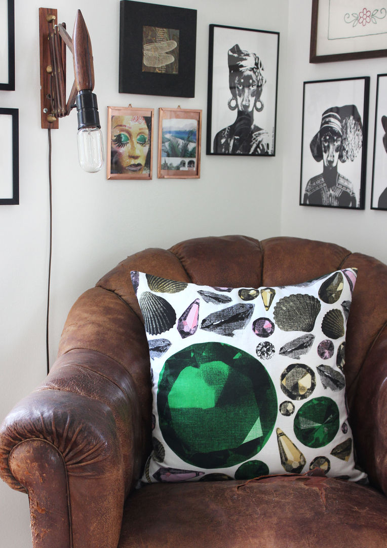 DISCO | PILLOW Studio Lisa Bengtsson Dormitorios de estilo moderno Textiles