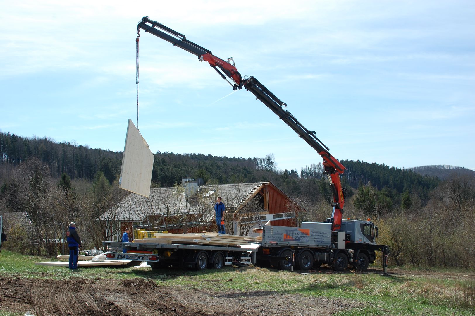 zubau sulz, allmermacke allmermacke Maisons rurales Bois massif Multicolore