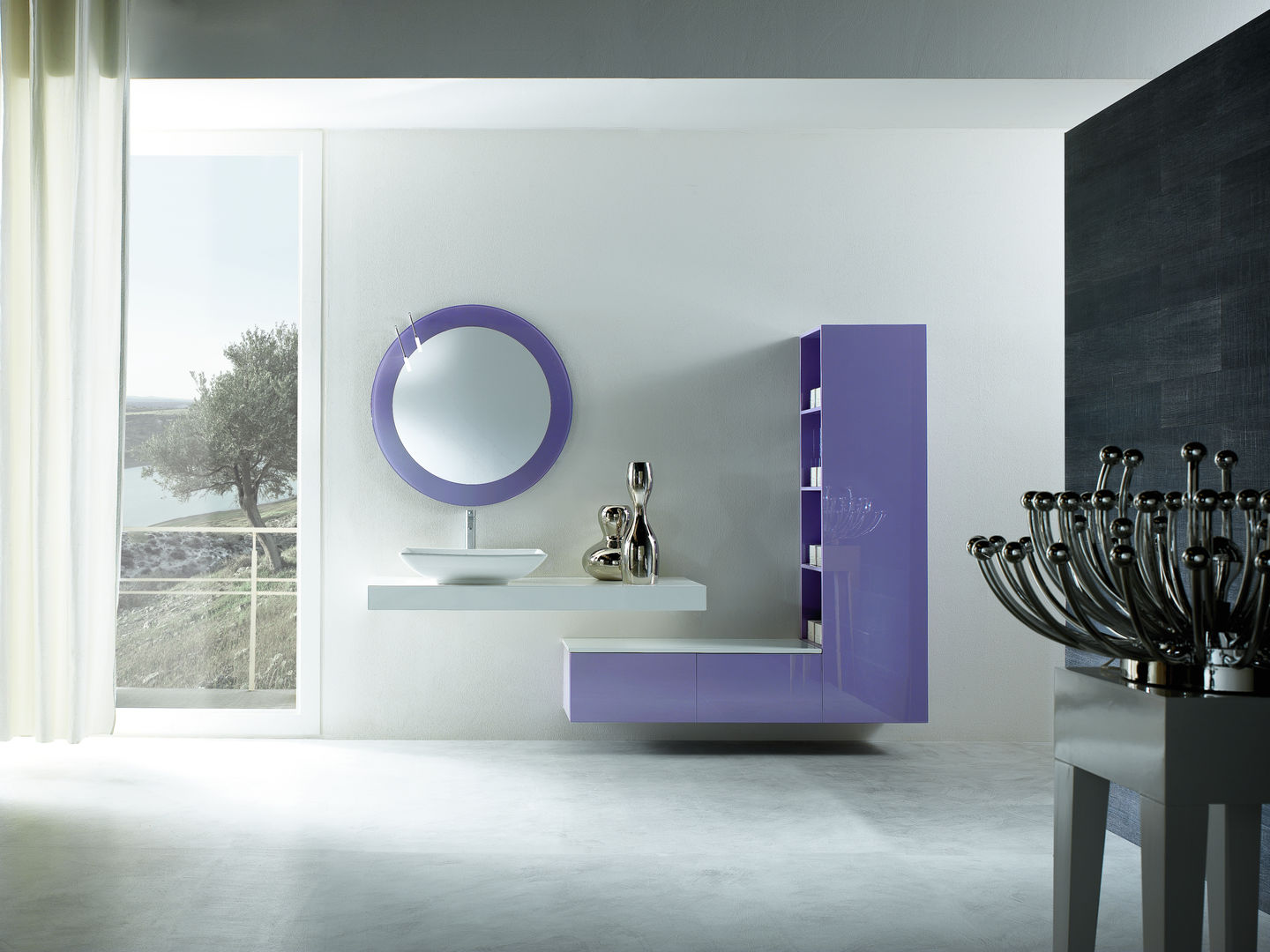 PI.QUADRO 28 BMT srl Modern bathroom Sinks