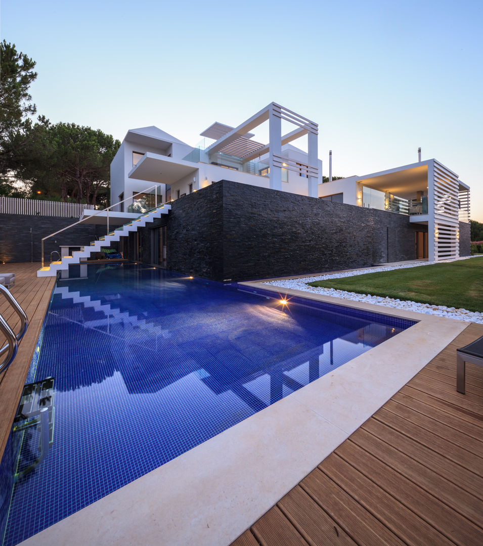 Golfe Leste - Lote n.º 15 - Quinta do Lago, JSH Algarve – Arquitectura JSH Algarve – Arquitectura บ้านและที่อยู่อาศัย