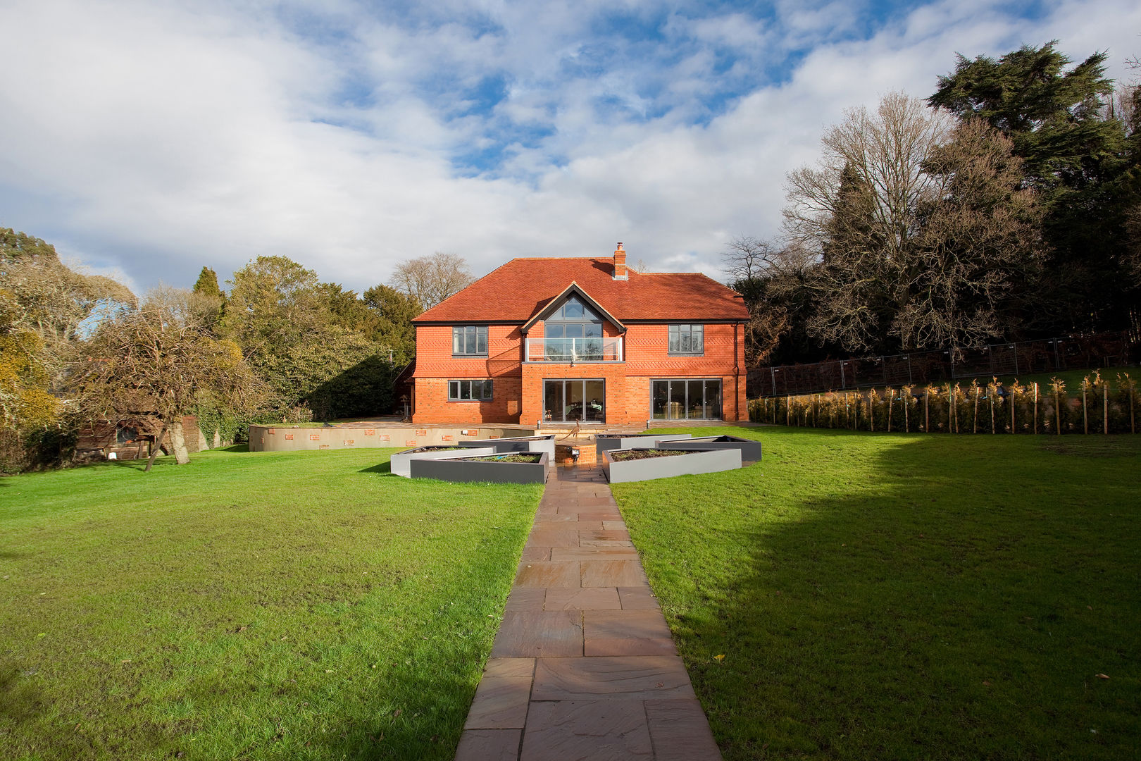 Ewhurst, Surrey, C7 architects C7 architects Casas campestres