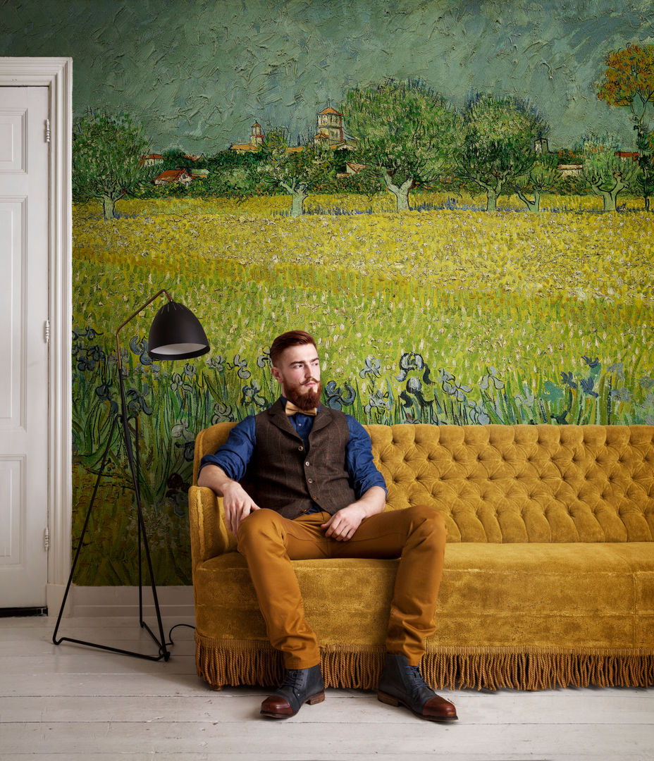 Van Gogh, Tektura Wallcoverings Tektura Wallcoverings Klassieke muren & vloeren Behang