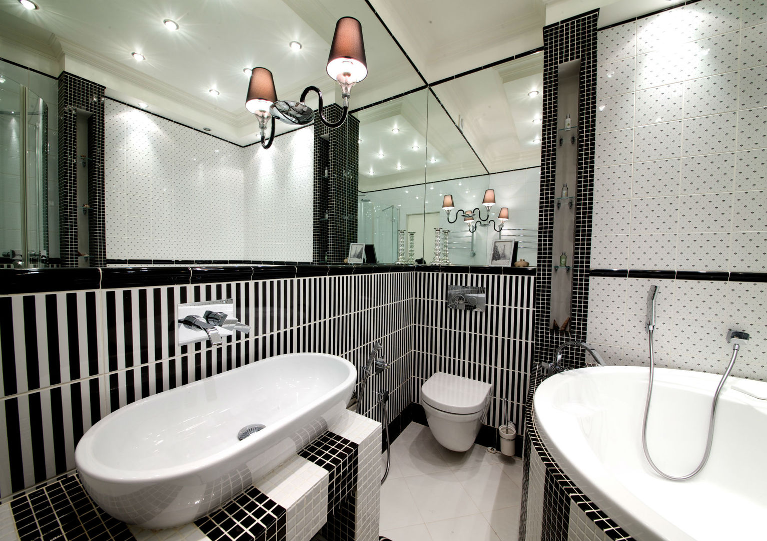 Квартира на Крупской, Дизайн-студия «ARTof3L» Дизайн-студия «ARTof3L» Classic style bathroom