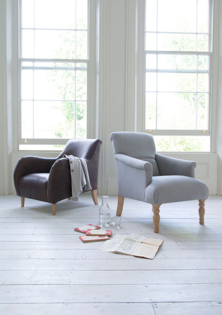Afternoon chair Loaf Livings modernos: Ideas, imágenes y decoración Lino Rosa Sofás y sillones