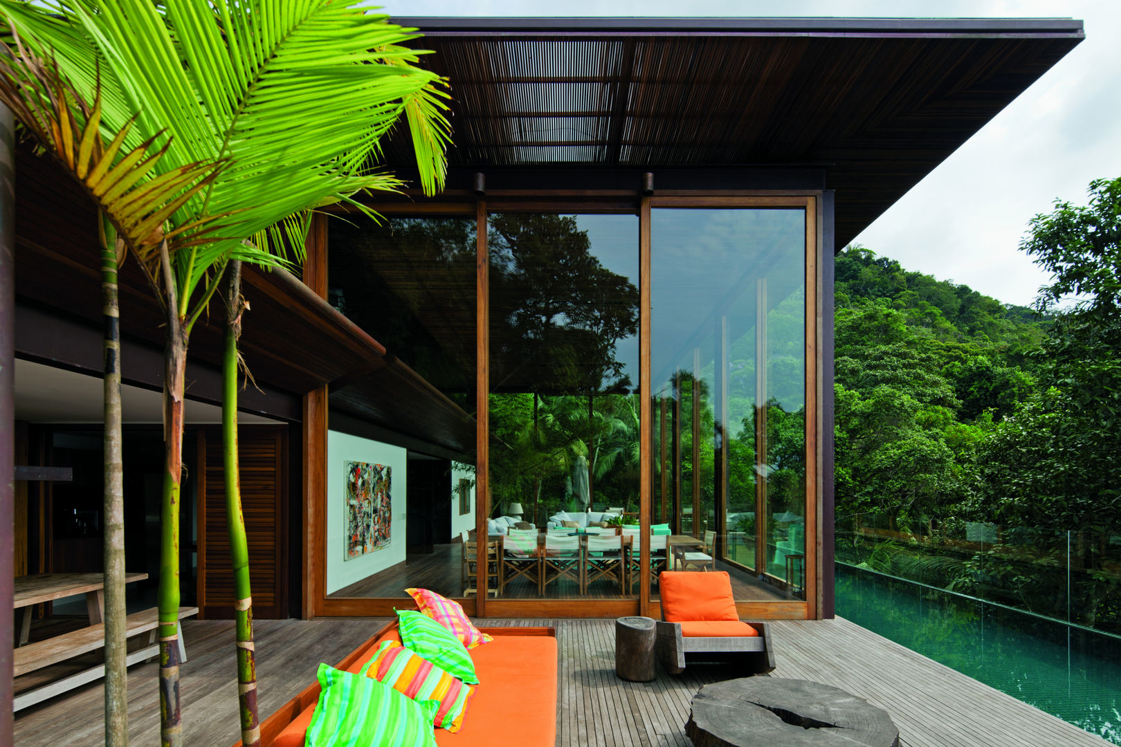 Residência AMB, Jacobsen Arquitetura Jacobsen Arquitetura Casas de estilo tropical