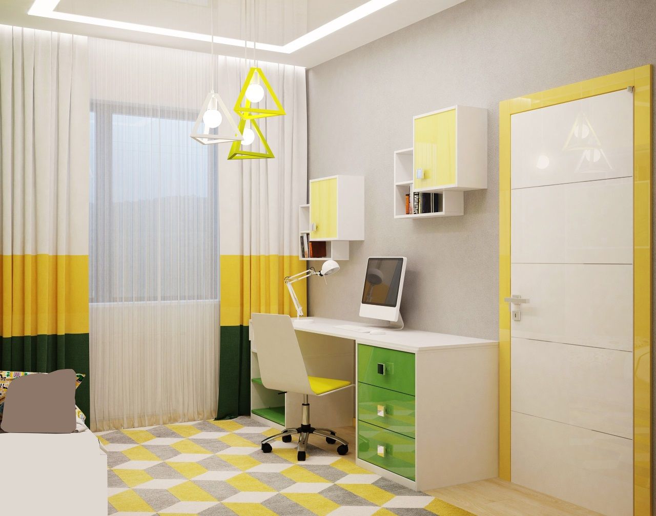 Краски детства, Студия дизайна ROMANIUK DESIGN Студия дизайна ROMANIUK DESIGN Nursery/kid’s room