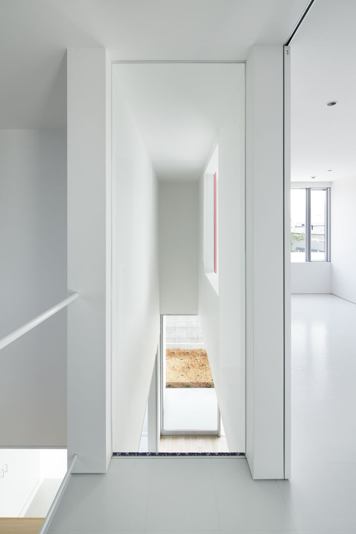 ループ＆ループ, Smart Running一級建築士事務所 Smart Running一級建築士事務所 Modern Corridor, Hallway and Staircase