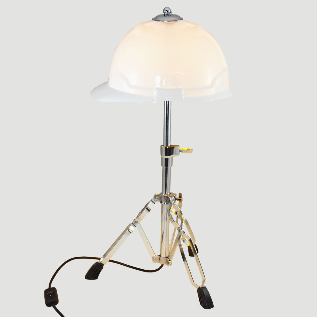 'GET AHEAD GET A HAT' TABLE LAMP/DESK LIGHT it's a light Ruang Studi/Kantor Gaya Eklektik